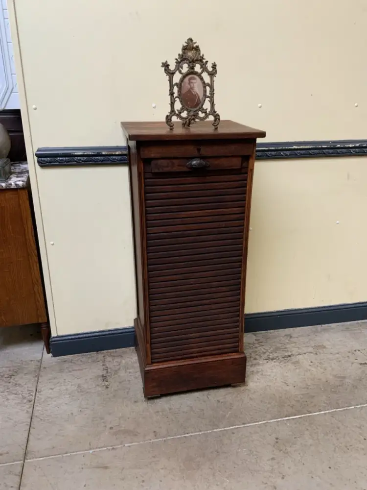 Antik - Archiv Schrank, Vertiko, Rolllade -  Jugendstil - Lieferung möglich! 1