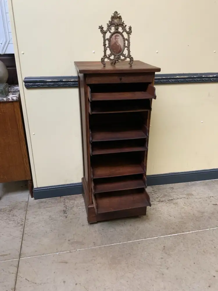 Antik - Archiv Schrank, Vertiko, Rolllade -  Jugendstil - Lieferung möglich! 12