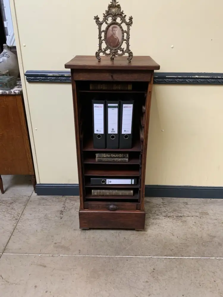 Antik - Archiv Schrank, Vertiko, Rolllade -  Jugendstil - Lieferung möglich! 13