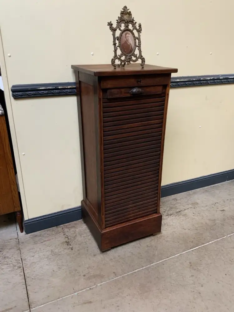 Antik - Archiv Schrank, Vertiko, Rolllade -  Jugendstil - Lieferung möglich! 3