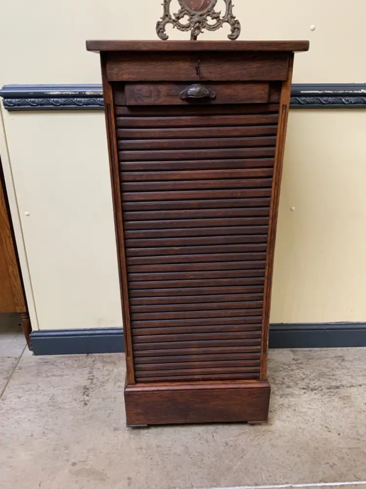 Antik - Archiv Schrank, Vertiko, Rolllade -  Jugendstil - Lieferung möglich! 9