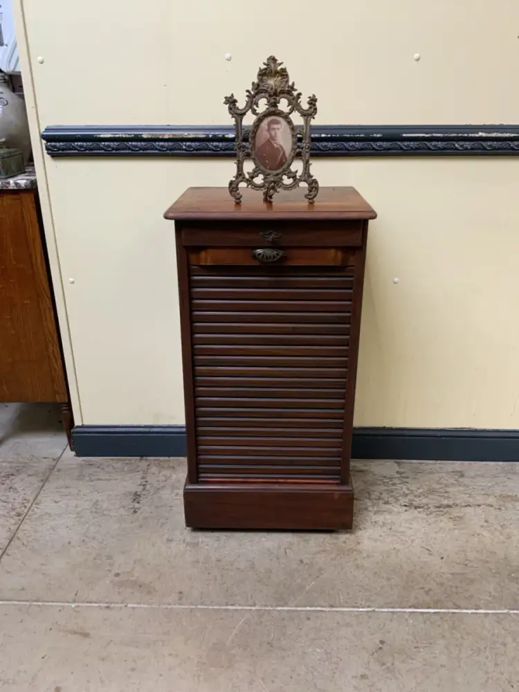 Antik - Archiv Schrank, Vertiko, Rolllade -  Jugendstil - Lieferung möglich! 0