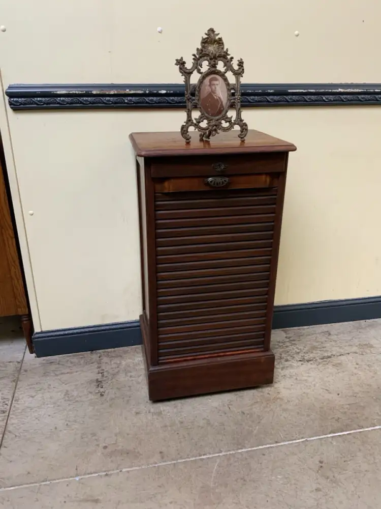 Antik - Archiv Schrank, Vertiko, Rolllade -  Jugendstil - Lieferung möglich! 1