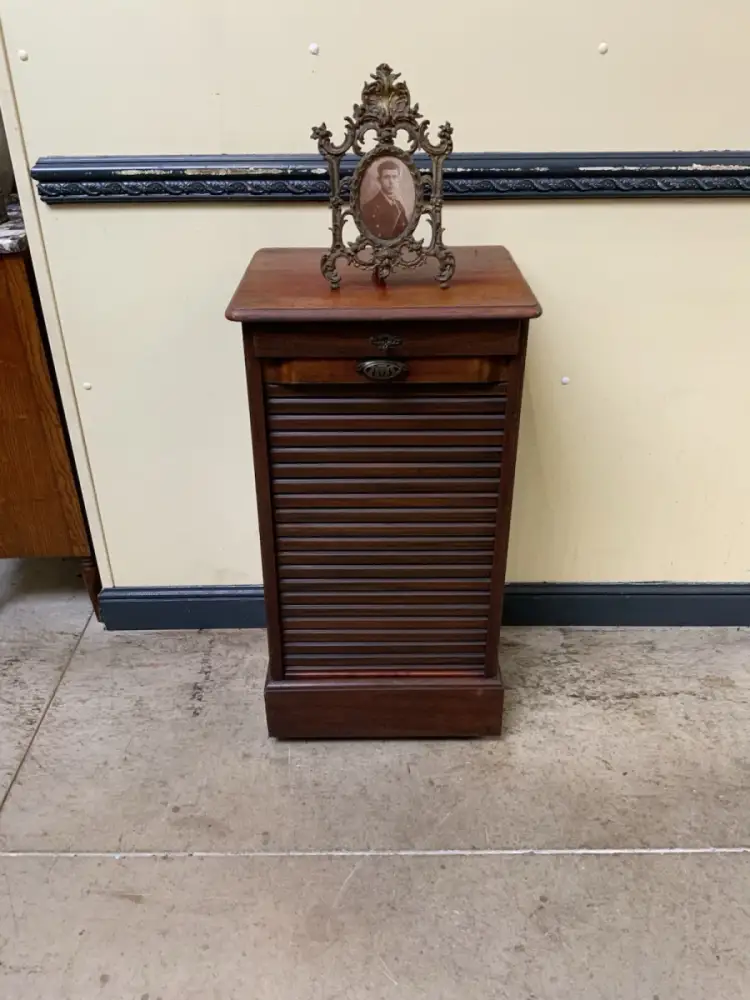 Antik - Archiv Schrank, Vertiko, Rolllade -  Jugendstil - Lieferung möglich! 3