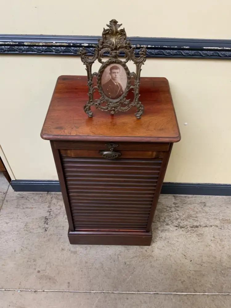 Antik - Archiv Schrank, Vertiko, Rolllade -  Jugendstil - Lieferung möglich! 6