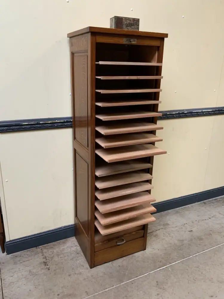 Antik - Archiv Schrank, Vertiko, Jugendstil - Lieferung möglich! 14