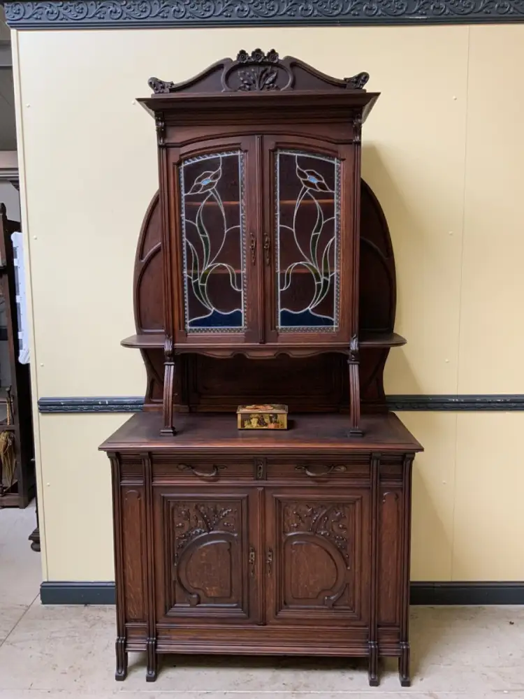 Antikes imposantes Jugendstil Buffet, Art Nouveau - Lieferung möglich!   0