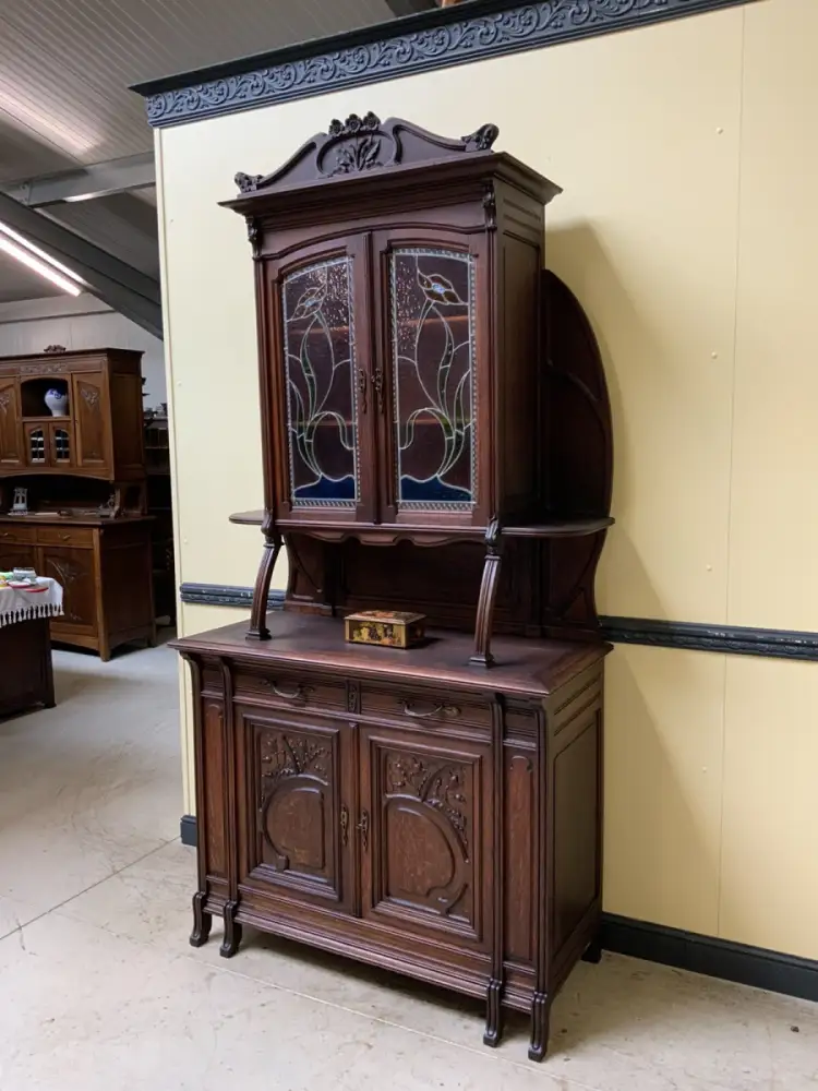 Antikes imposantes Jugendstil Buffet, Art Nouveau - Lieferung möglich!   1