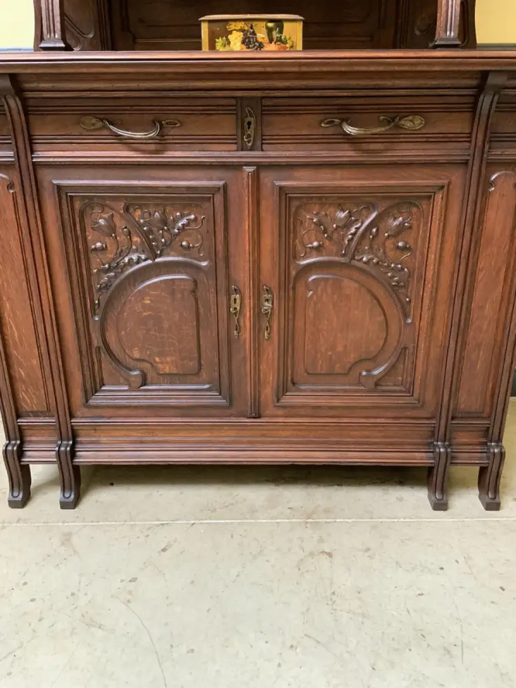 Antikes imposantes Jugendstil Buffet, Art Nouveau - Lieferung möglich!   10