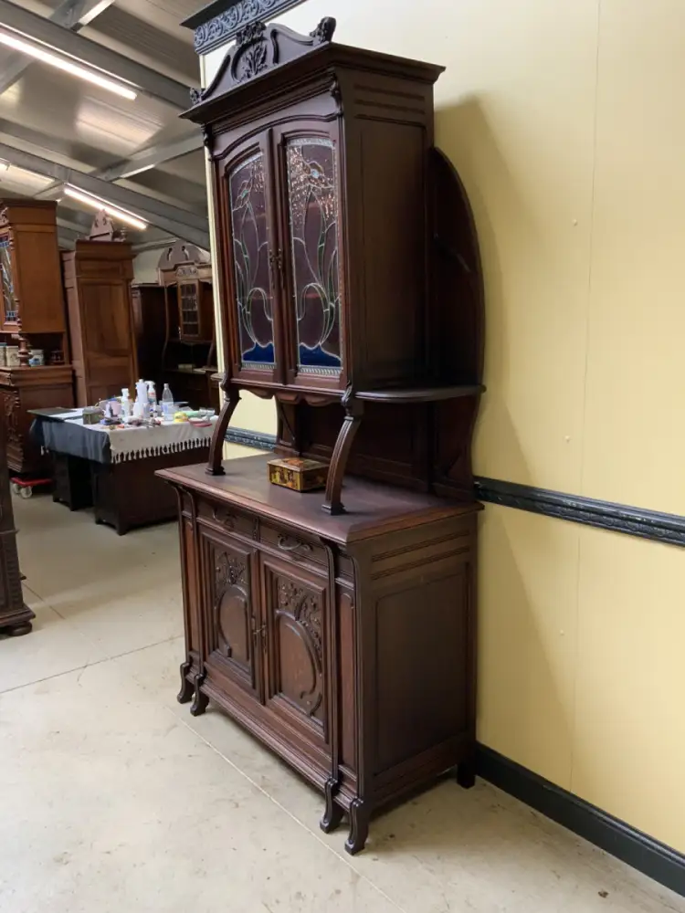 Antikes imposantes Jugendstil Buffet, Art Nouveau - Lieferung möglich!   5