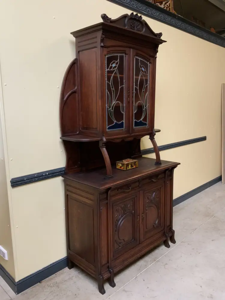 Antikes imposantes Jugendstil Buffet, Art Nouveau - Lieferung möglich!   6