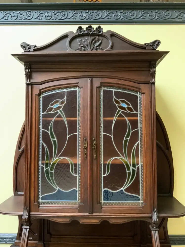 Antikes imposantes Jugendstil Buffet, Art Nouveau - Lieferung möglich!   7
