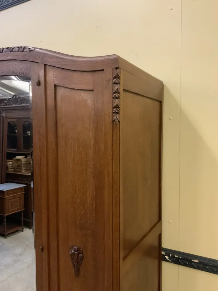 Antik -  Kleiderschrank, Garderobenschrank - Art Deco  - Lieferung möglich! 10