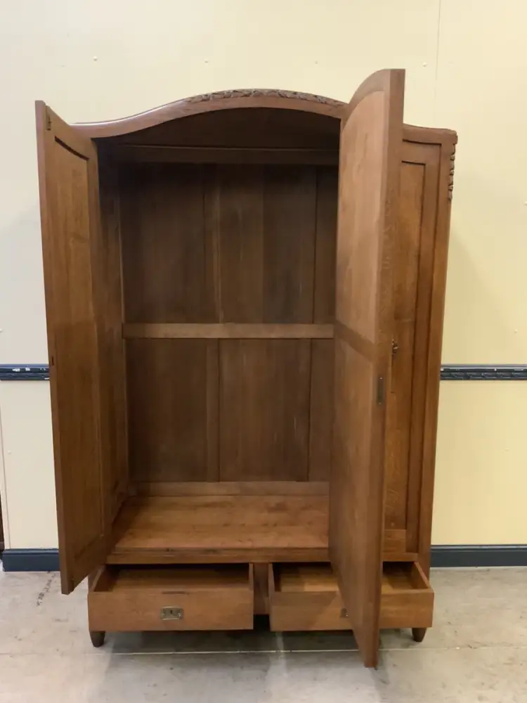 Antik -  Kleiderschrank, Garderobenschrank - Art Deco  - Lieferung möglich! 16