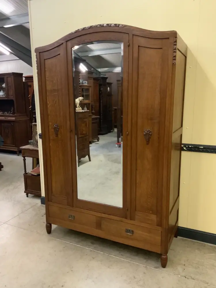 Antik -  Kleiderschrank, Garderobenschrank - Art Deco  - Lieferung möglich! 2