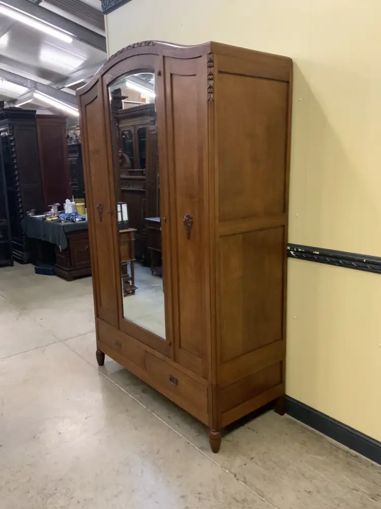 Antik -  Kleiderschrank, Garderobenschrank - Art Deco  - Lieferung möglich! 3