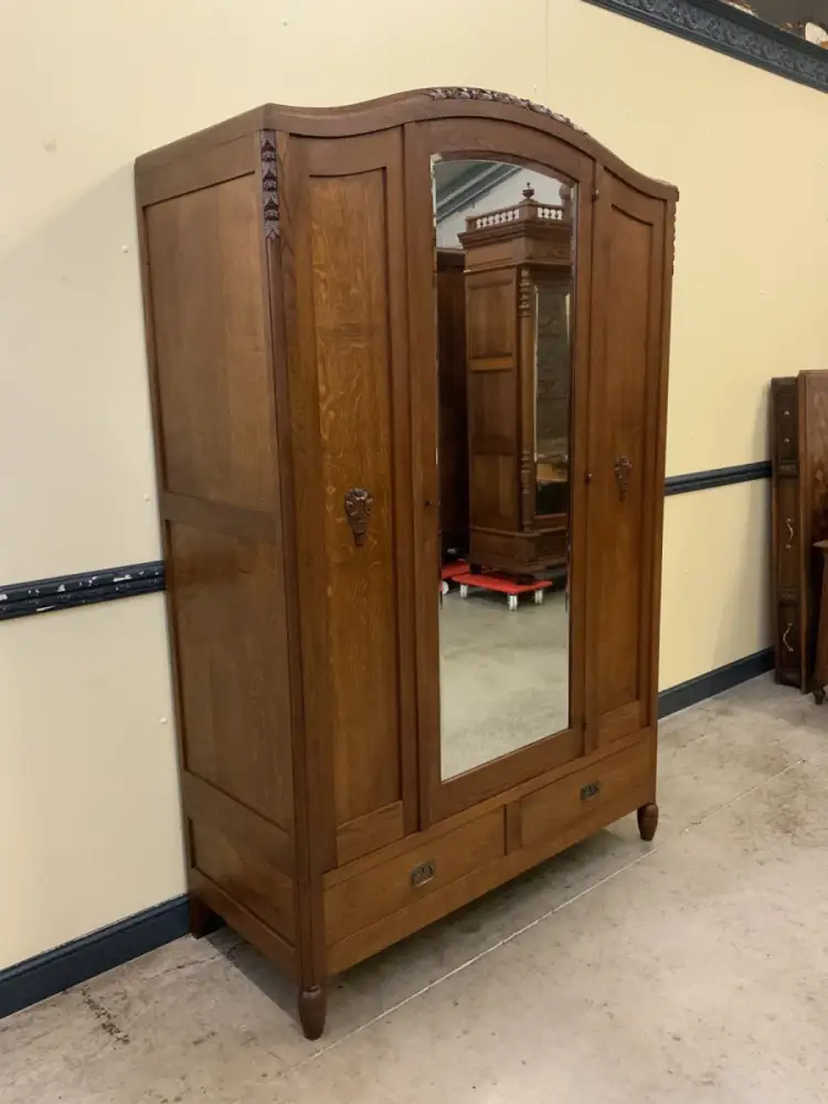 Antik -  Kleiderschrank, Garderobenschrank - Art Deco  - Lieferung möglich! 4