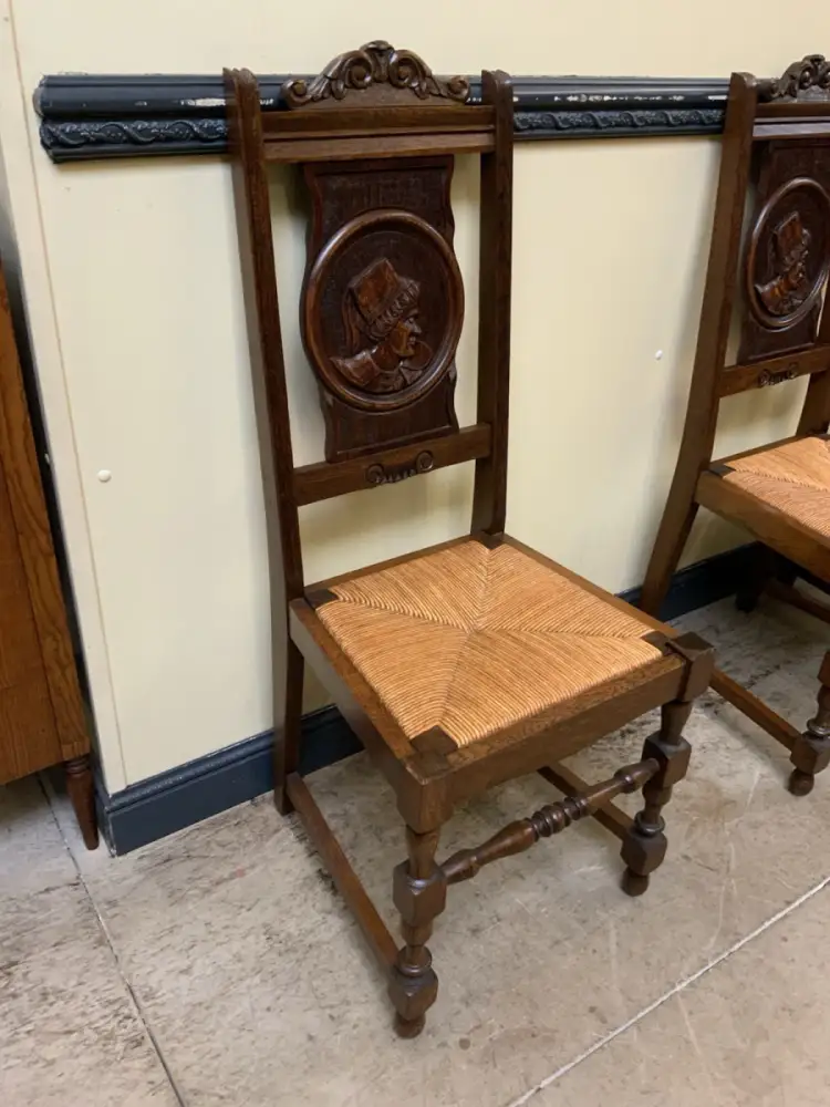 6 antike traumhaft schöne Bretonische Stühle - Lieferung möglich! 15