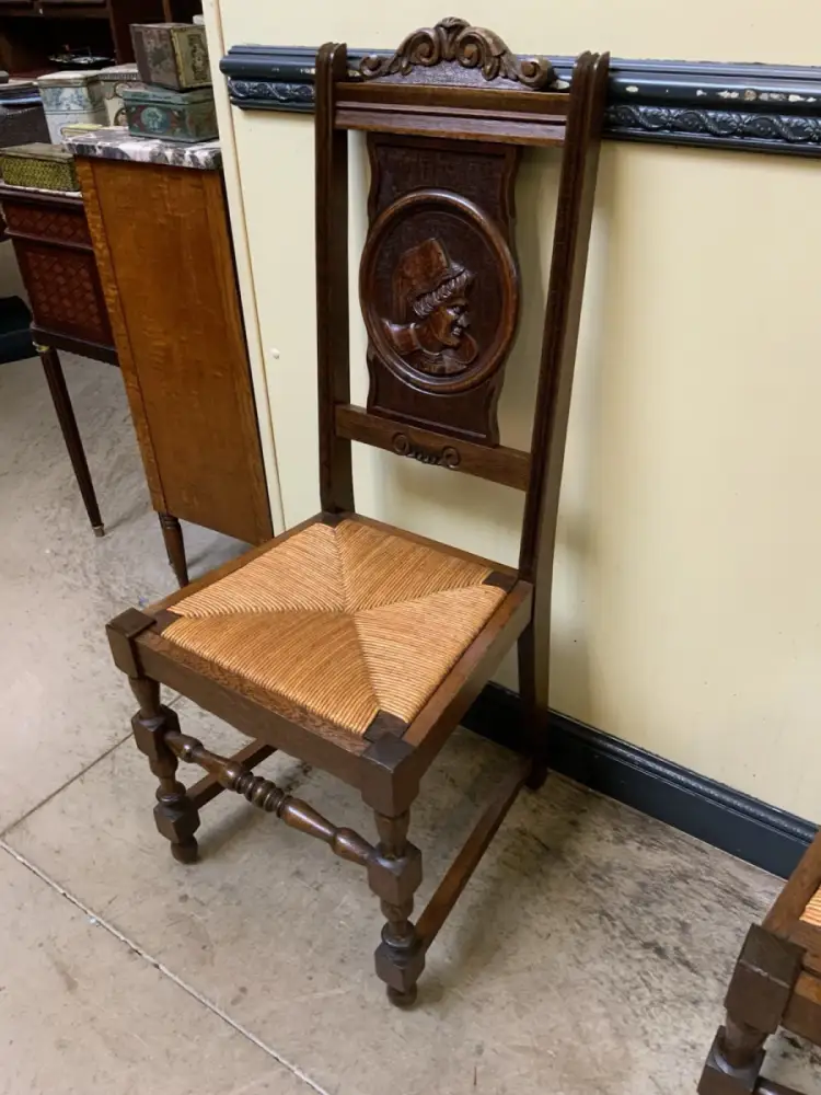 6 antike traumhaft schöne Bretonische Stühle - Lieferung möglich! 16