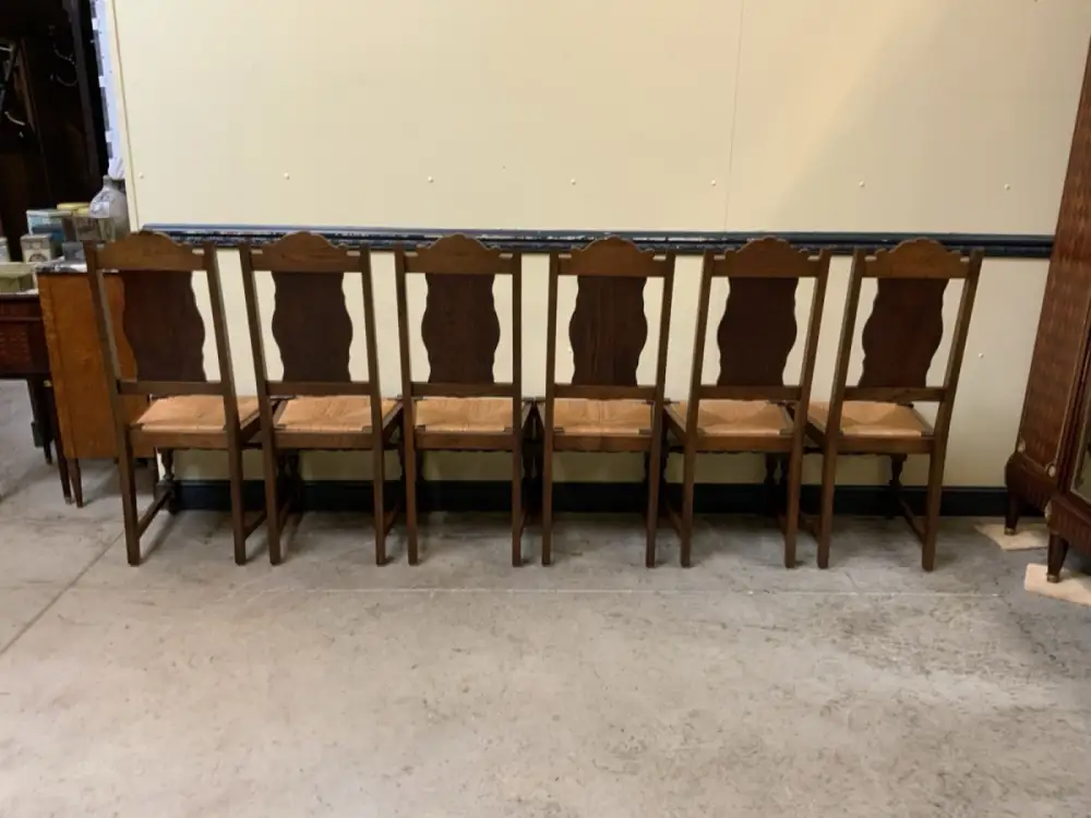 6 antike traumhaft schöne Bretonische Stühle - Lieferung möglich! 17