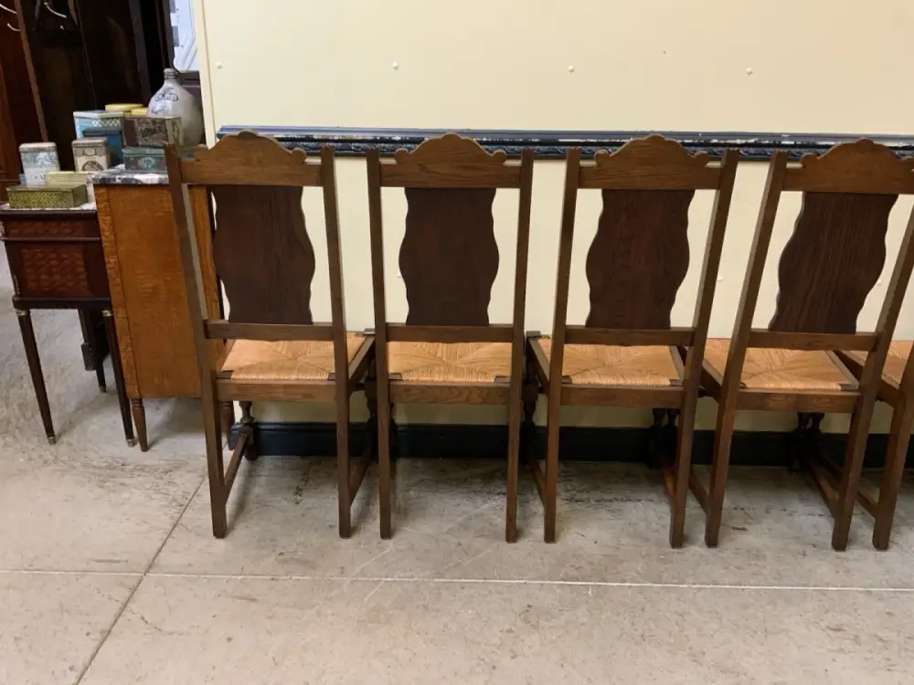 6 antike traumhaft schöne Bretonische Stühle - Lieferung möglich! 18