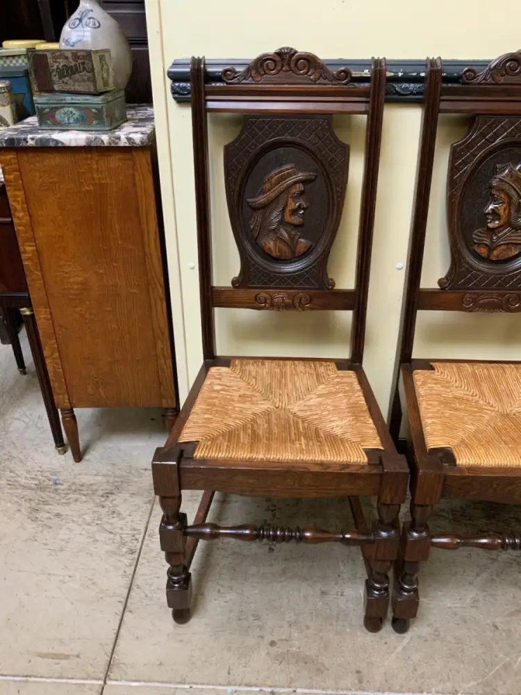 6 antike traumhaft schöne Bretonische Stühle - Lieferung möglich! 10