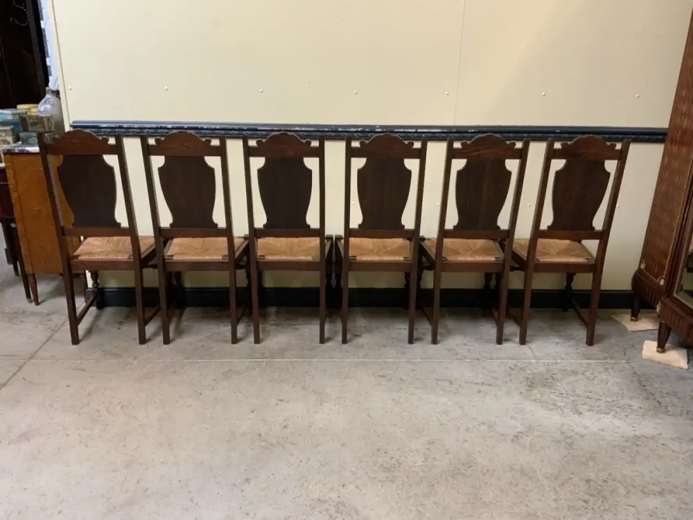 6 antike traumhaft schöne Bretonische Stühle - Lieferung möglich! 16