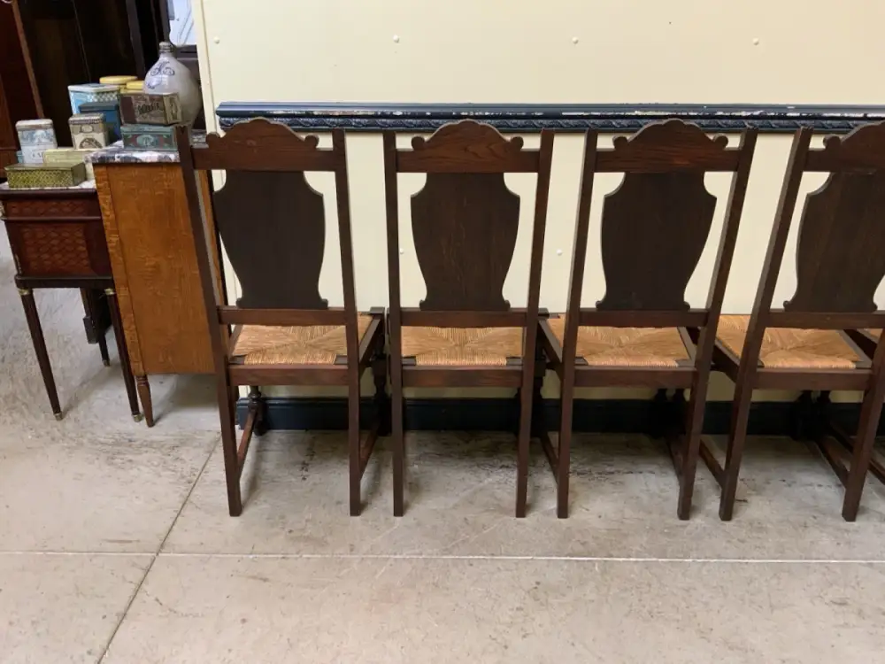 6 antike traumhaft schöne Bretonische Stühle - Lieferung möglich! 17