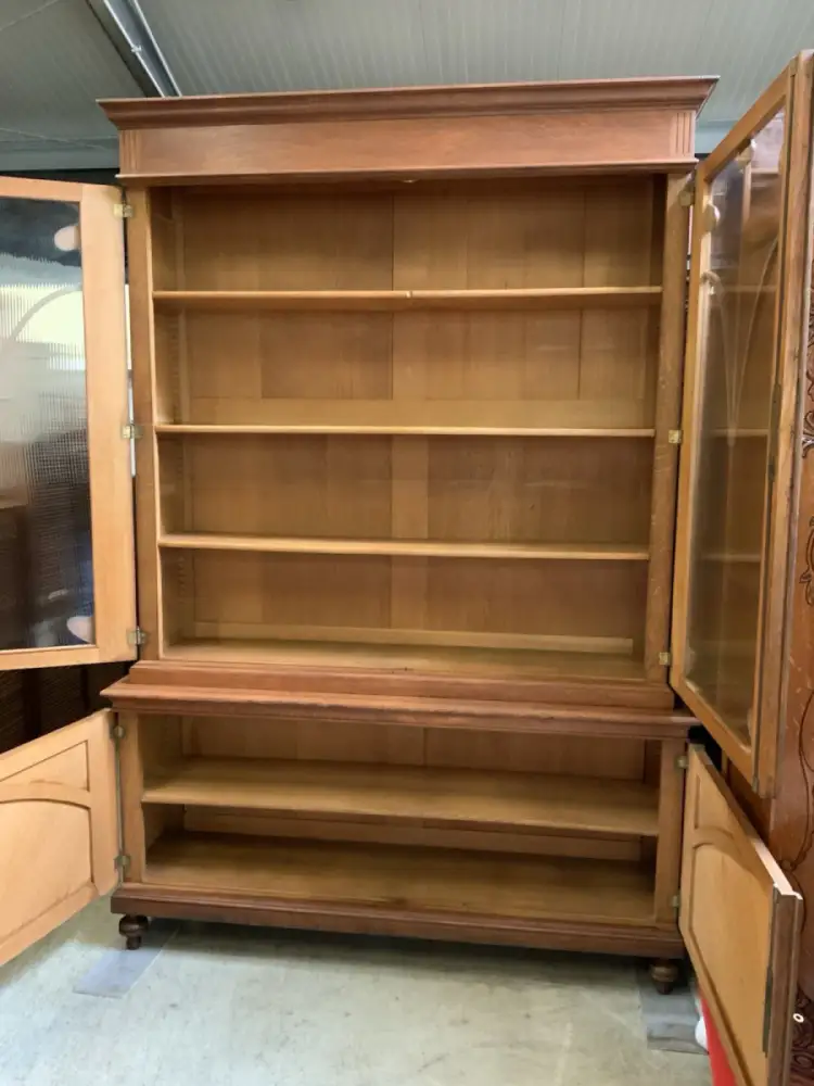 Antiker monumentaler Jugendstil Bücherschrank, Buffet,   - Lieferung möglich! 16