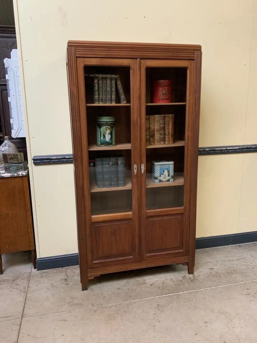 Antiker Art Deco Bücherschrank, Vitrine, Traumhaft - Lieferung möglich!