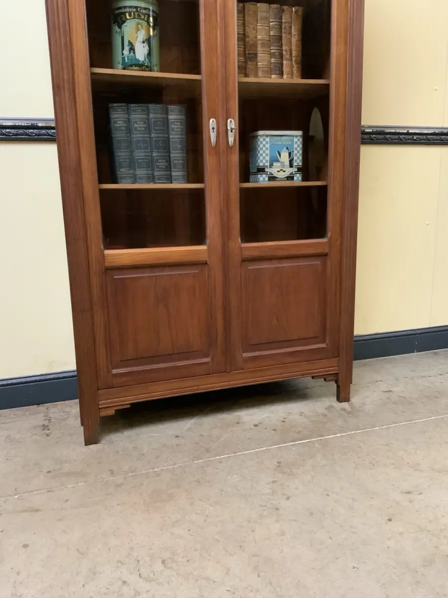 Antiker Art Deco Bücherschrank, Vitrine, Traumhaft - Lieferung möglich! 7