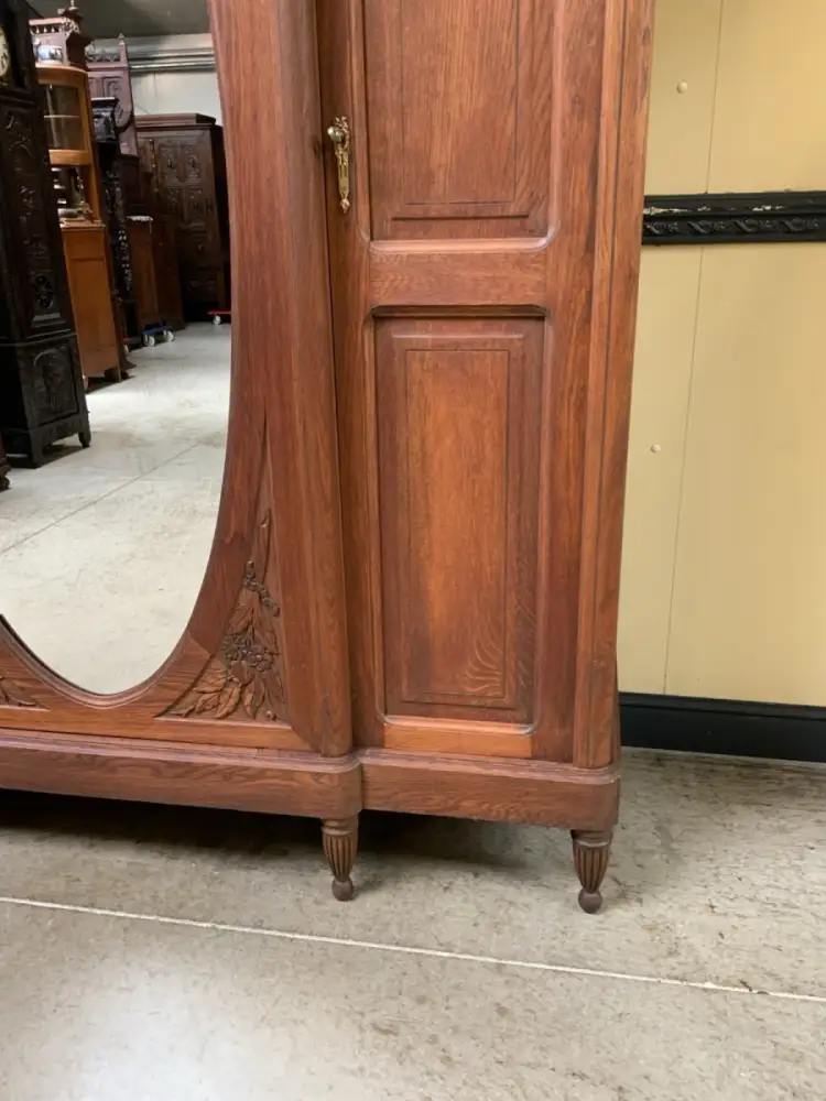 Antik - Kleiderschrank mit Wäschefächer - Jugendstil -  Lieferung möglich! 12