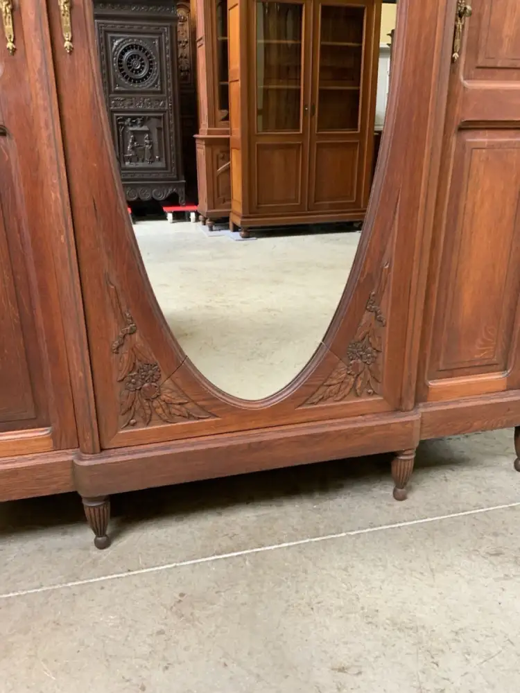 Antik - Kleiderschrank mit Wäschefächer - Jugendstil -  Lieferung möglich! 13