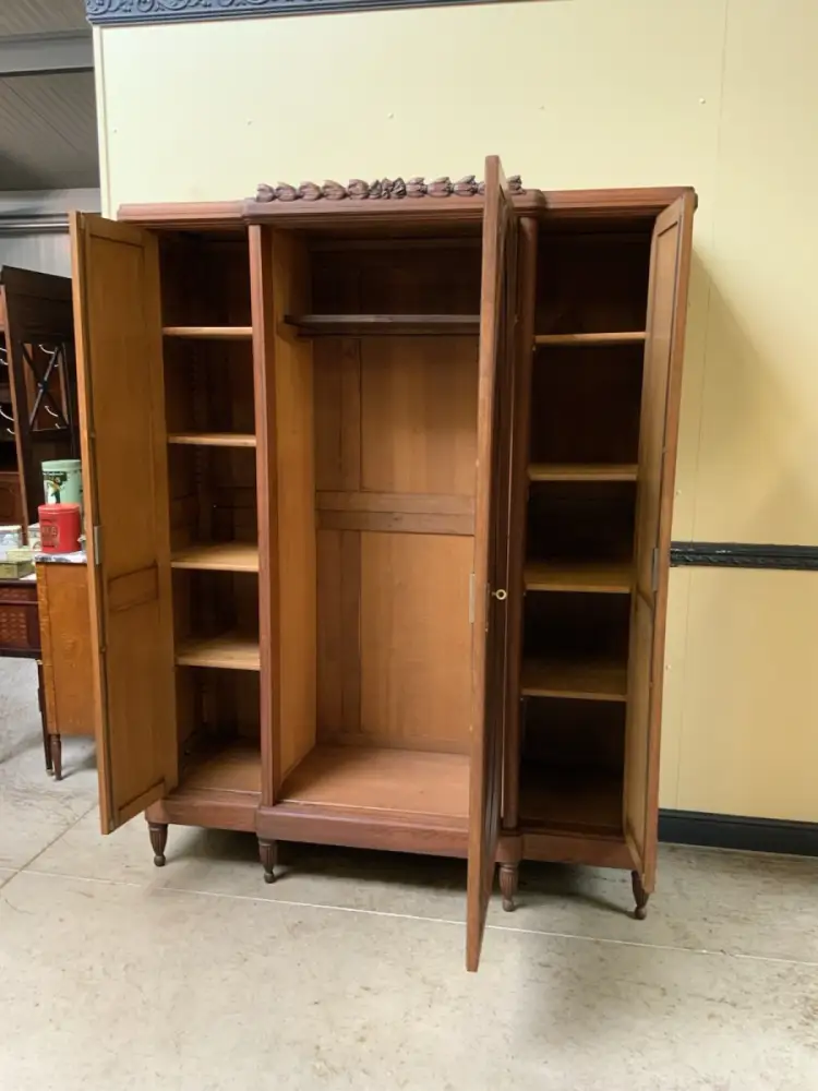 Antik - Kleiderschrank mit Wäschefächer - Jugendstil -  Lieferung möglich! 17