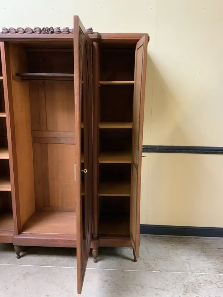 Antik - Kleiderschrank mit Wäschefächer - Jugendstil -  Lieferung möglich! 19