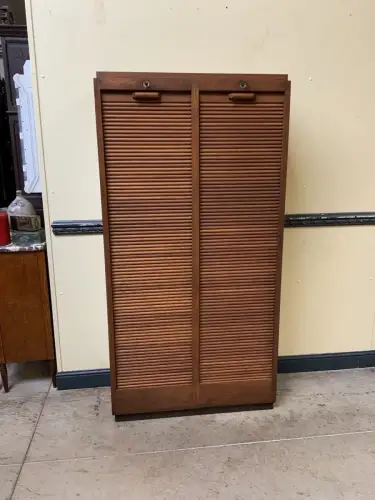 Antik - Archiv Rollladen Schrank, Vertiko, Jugendstil - Lieferung möglich!