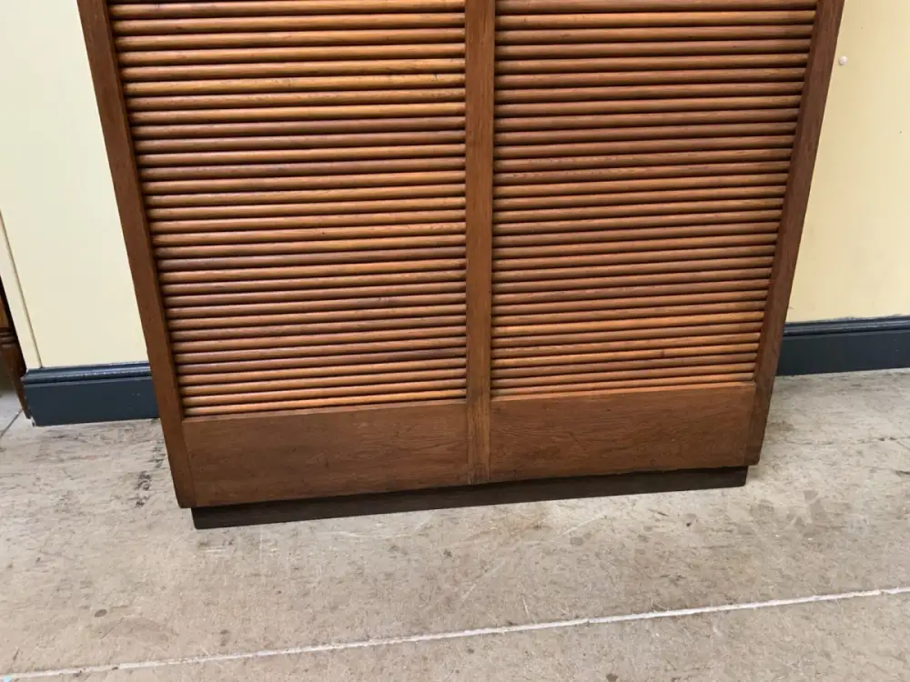 Antik - Archiv Rollladen Schrank, Vertiko, Jugendstil - Lieferung möglich! 10