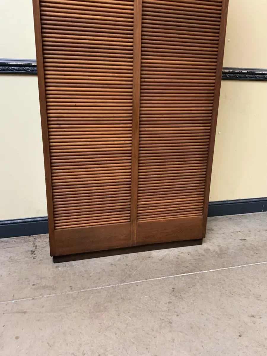 Antik - Archiv Rollladen Schrank, Vertiko, Jugendstil - Lieferung möglich! 8