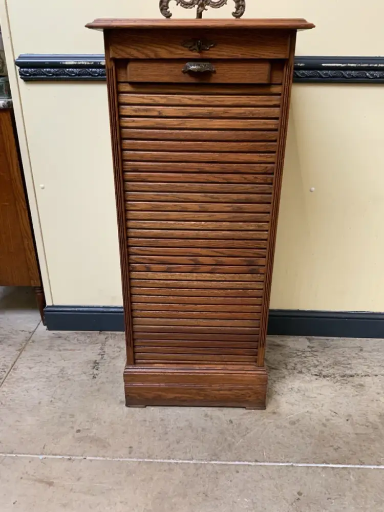 Antik - Archiv Schrank, Vertiko, Rolllade -  Jugendstil - Lieferung möglich! 13