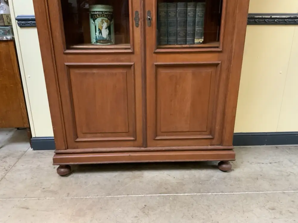 Antik - Bücherschrank, Vitrine - Jugendstil -  Lieferung möglich! 8