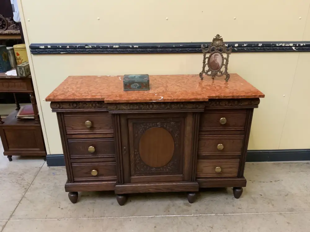 Antike Art Deco Anrichte, Kommode - Traumhaft - Lieferung möglich! 0