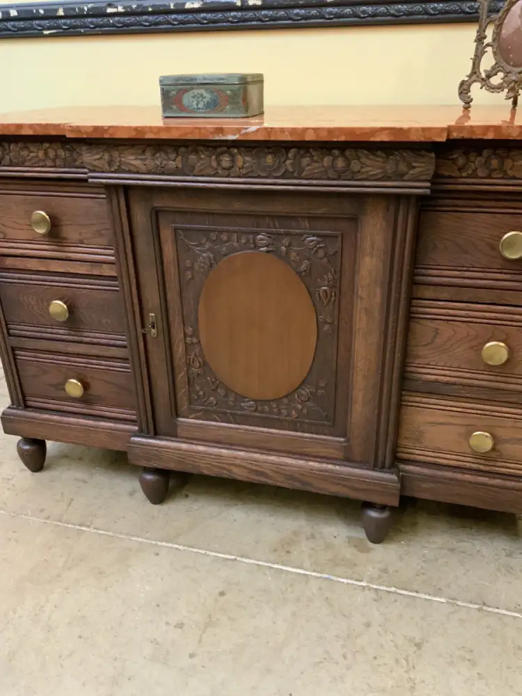 Antike Art Deco Anrichte, Kommode - Traumhaft - Lieferung möglich! 13