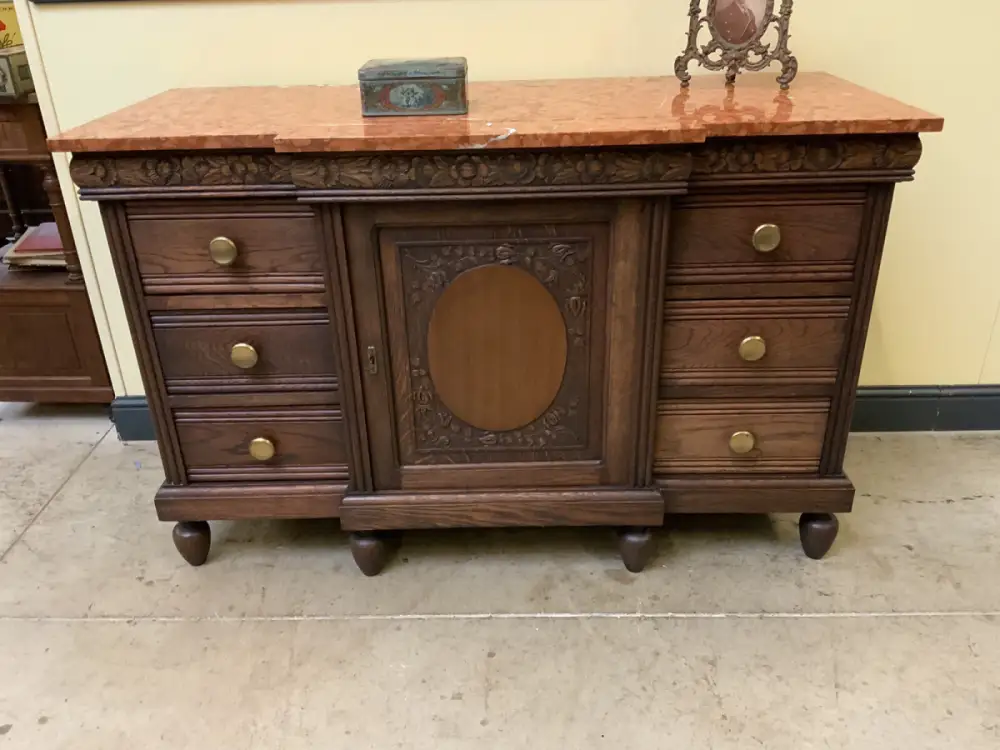 Antike Art Deco Anrichte, Kommode - Traumhaft - Lieferung möglich! 17