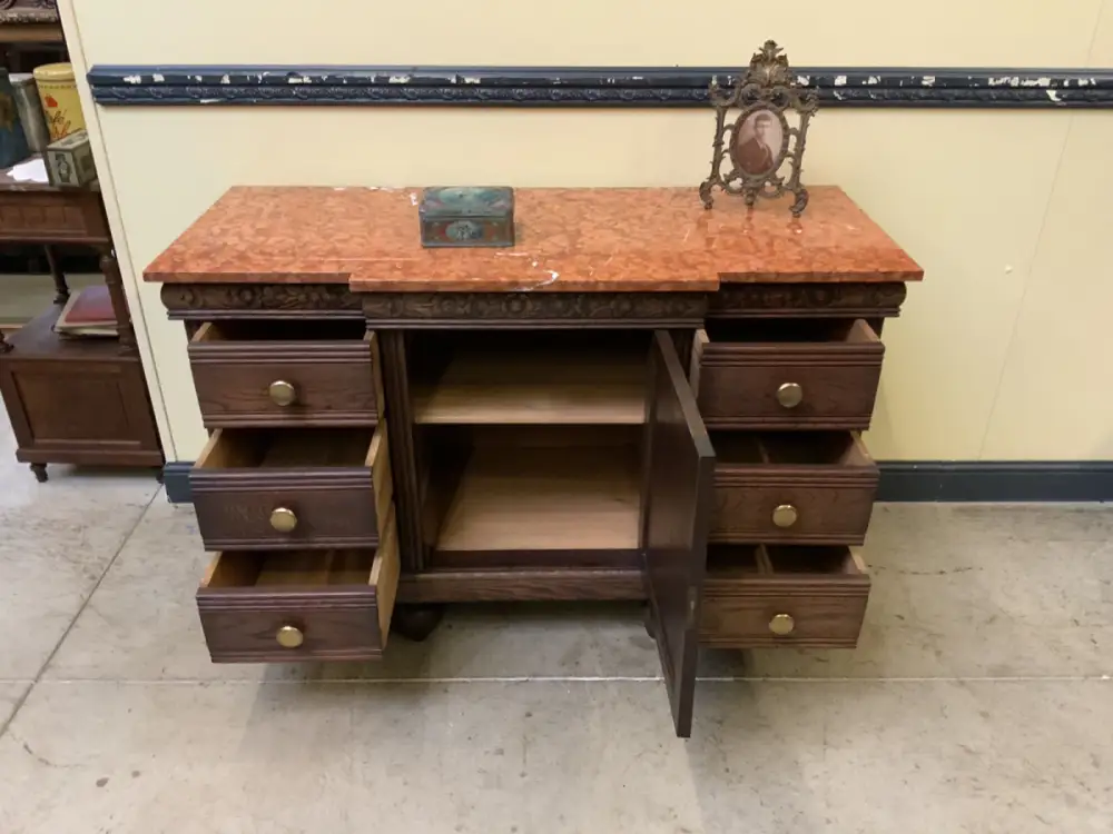 Antike Art Deco Anrichte, Kommode - Traumhaft - Lieferung möglich! 18