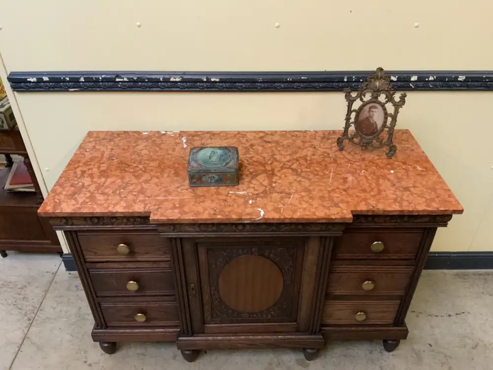 Antike Art Deco Anrichte, Kommode - Traumhaft - Lieferung möglich! 4