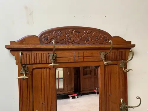 Antike Jugendstil Garderobe - traumhaft schön - Lieferung möglich!