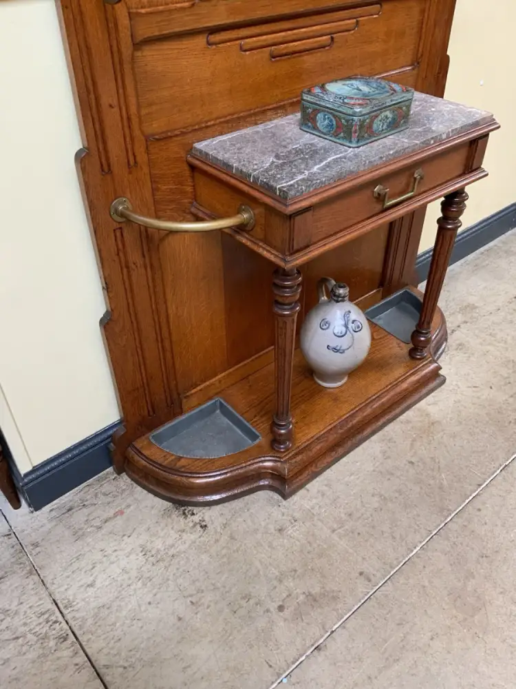 Antike Jugendstil Garderobe - traumhaft schön - Lieferung möglich! 16