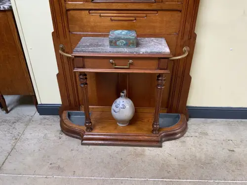 Antike Jugendstil Garderobe - traumhaft schön - Lieferung möglich!