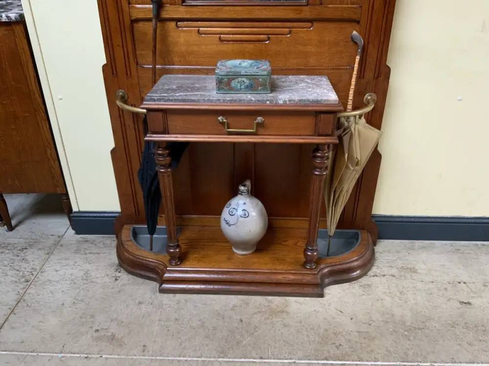 Antike Jugendstil Garderobe - traumhaft schön - Lieferung möglich! 5