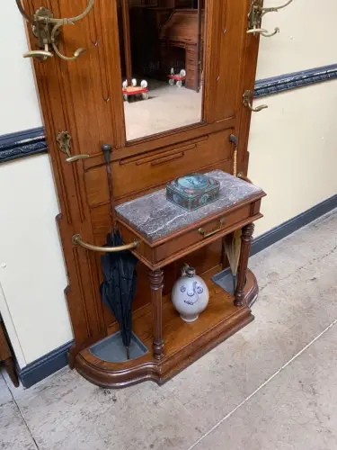 Antike Jugendstil Garderobe - traumhaft schön - Lieferung möglich!